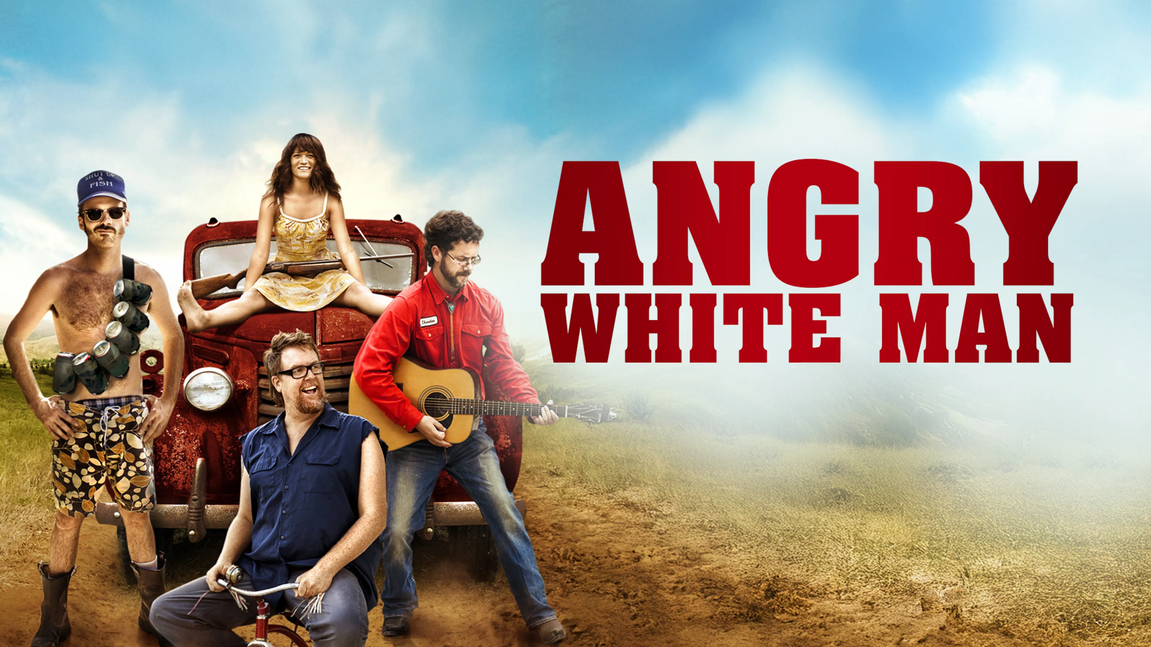 Angry White Man poster